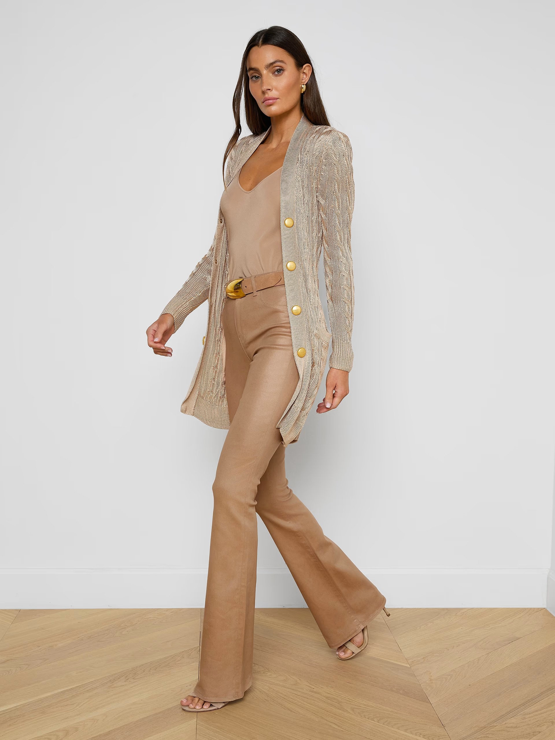 Penelope Cabled Cardigan - Image 6