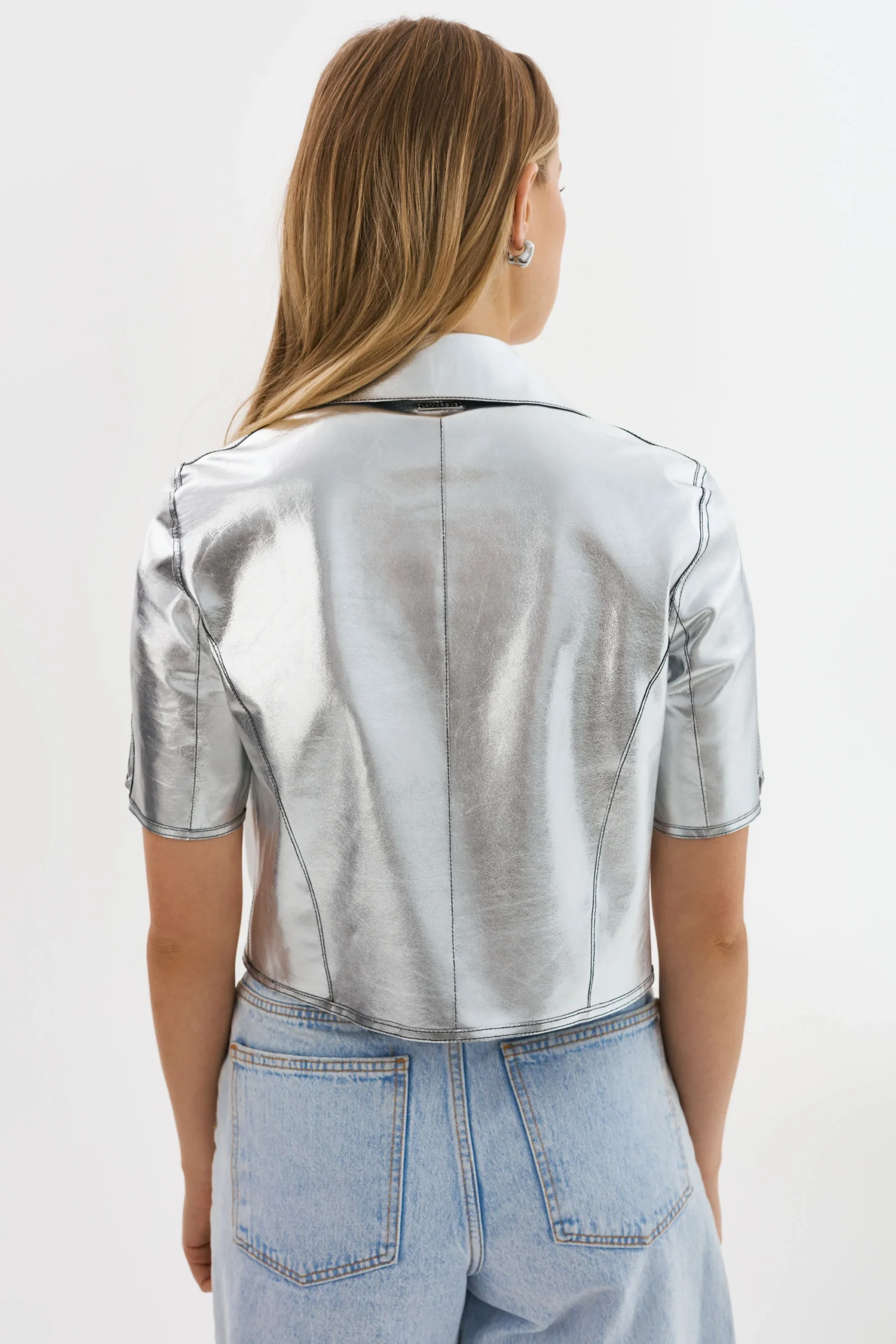 SEVANA Reversible Leather Jacket - Image 5