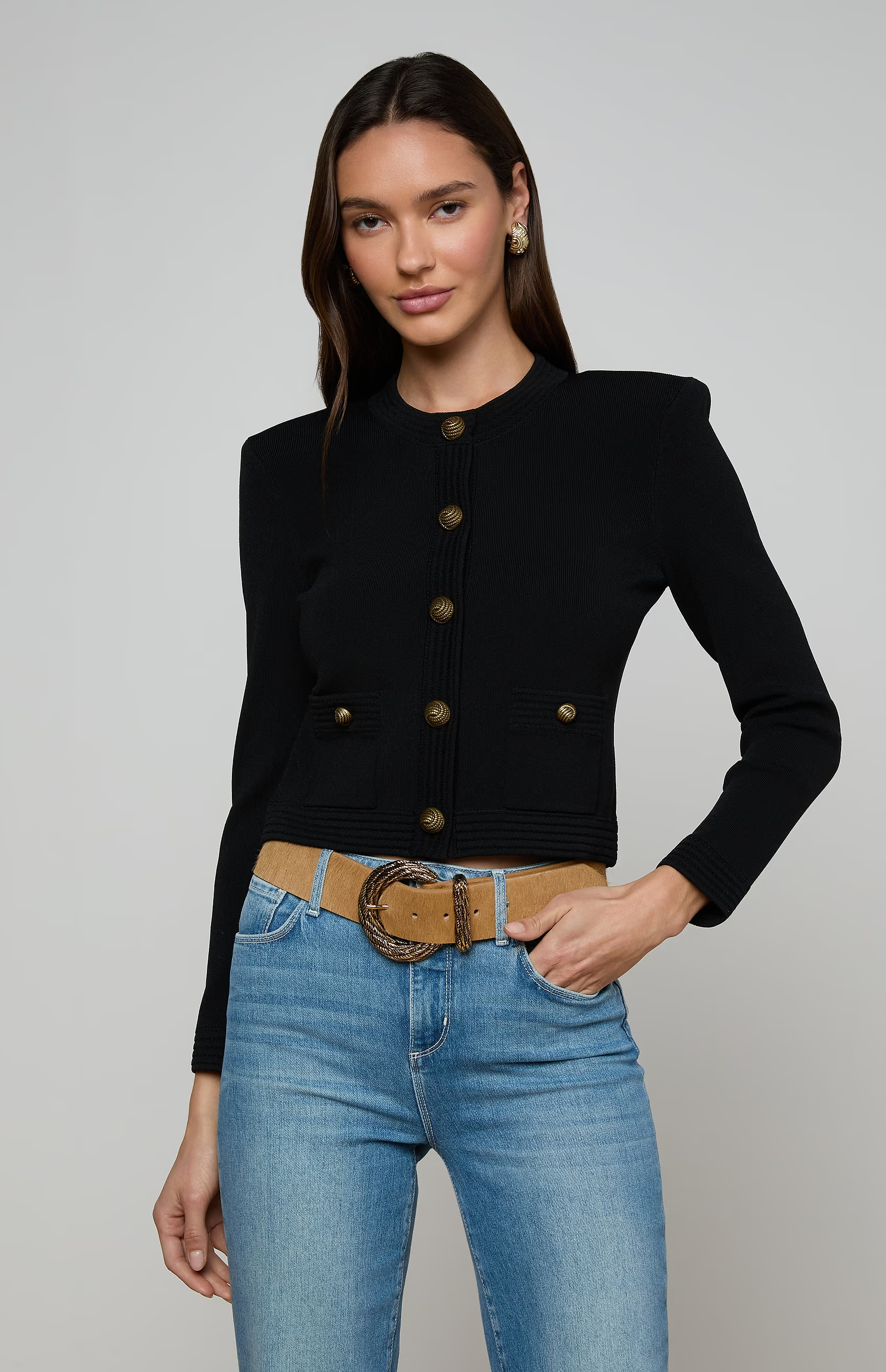 Patsy Cropped Cardigan
