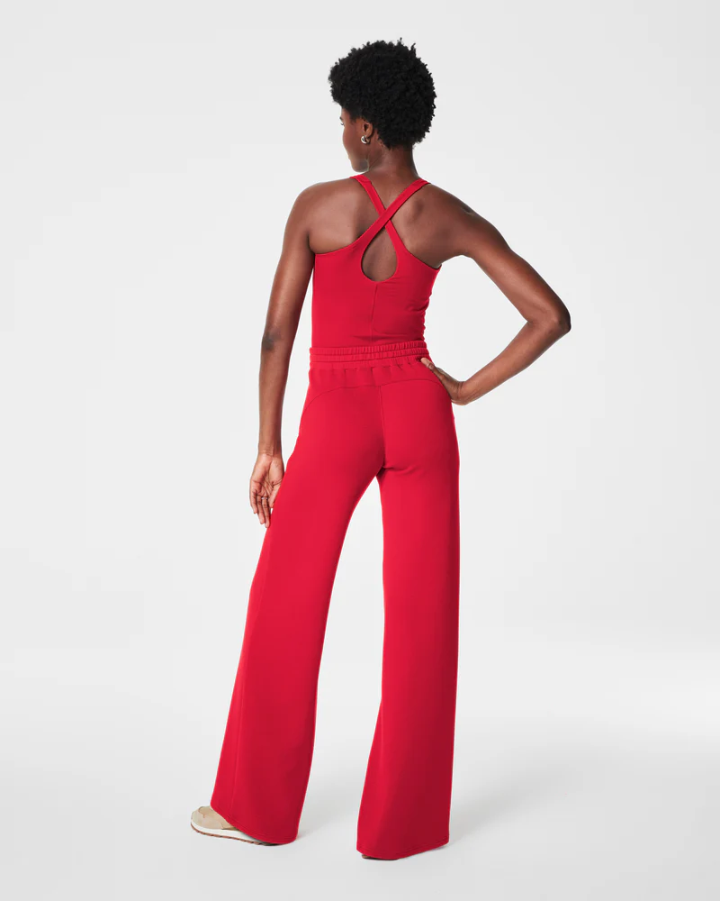 Air Essentials Wide Leg Pant in red - Image 5