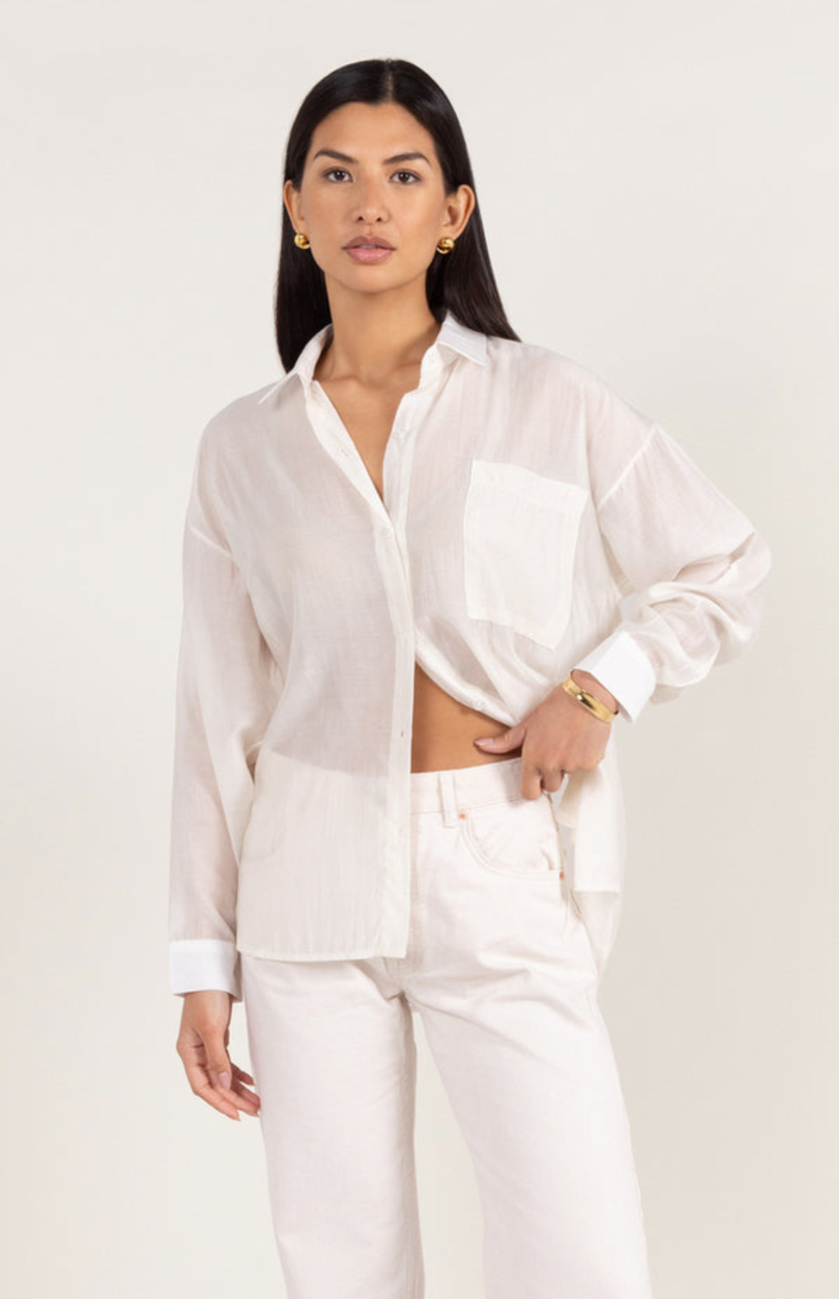 Ines Shirt - White