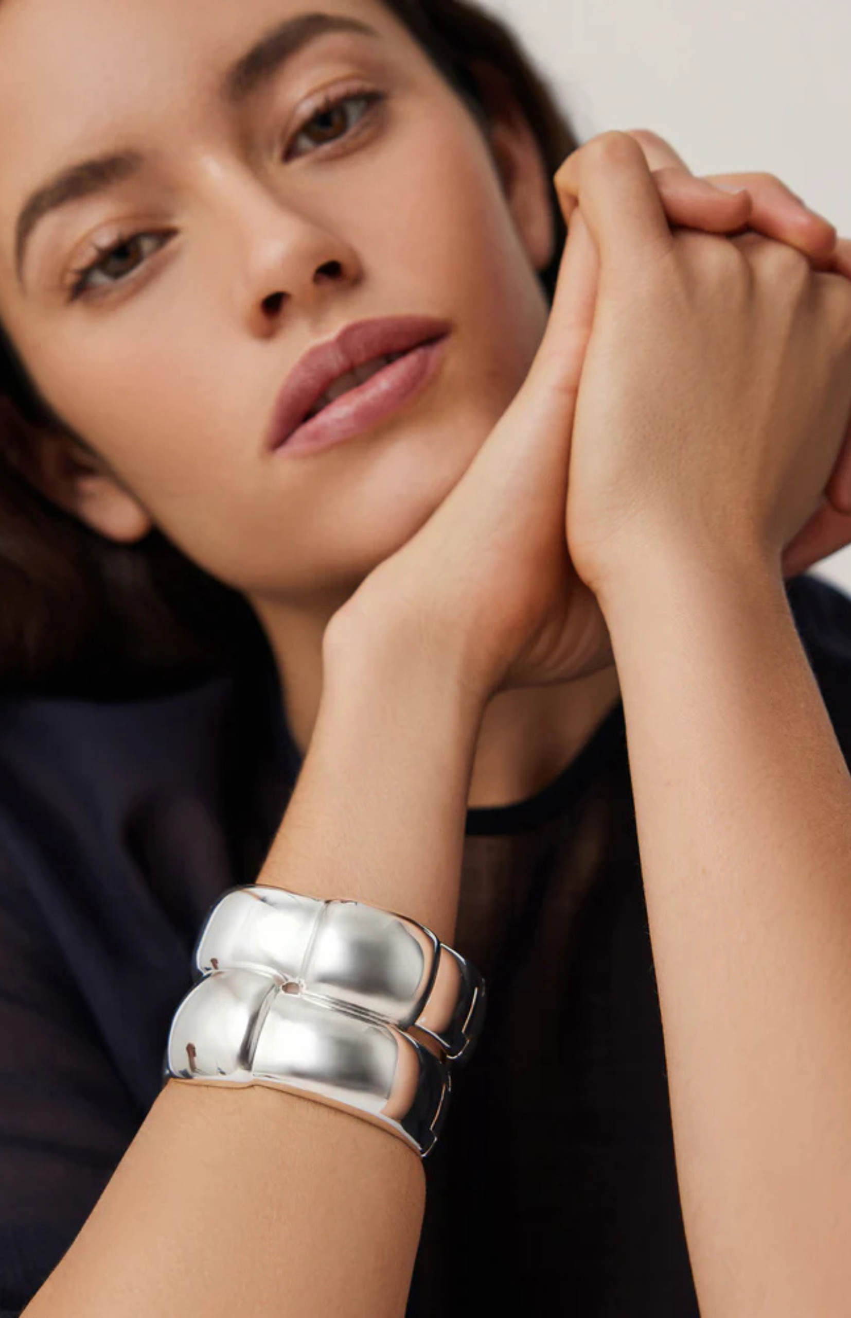 Mega Woven Square Bangle