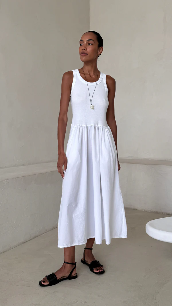 Marnie Dress - White - Image 7