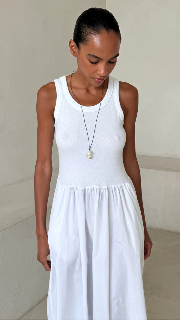 Marnie Dress - White - Image 5