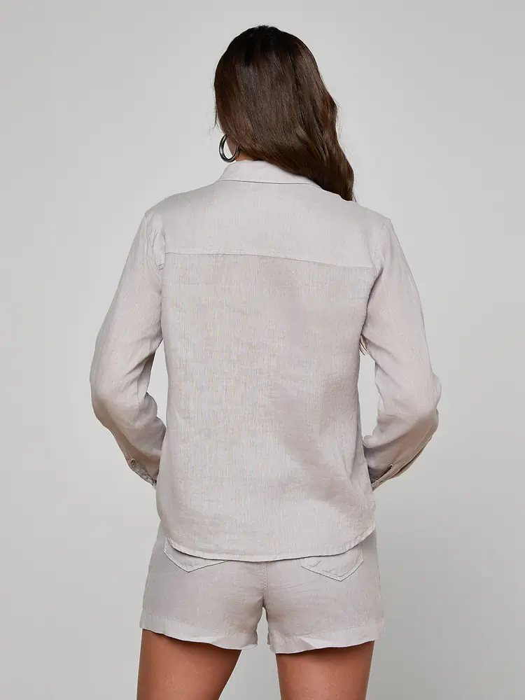 Isla Linen Shirt - Image 3