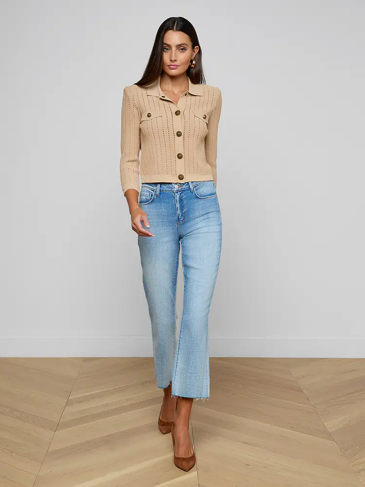 Risa Collared Cardigan - Image 3