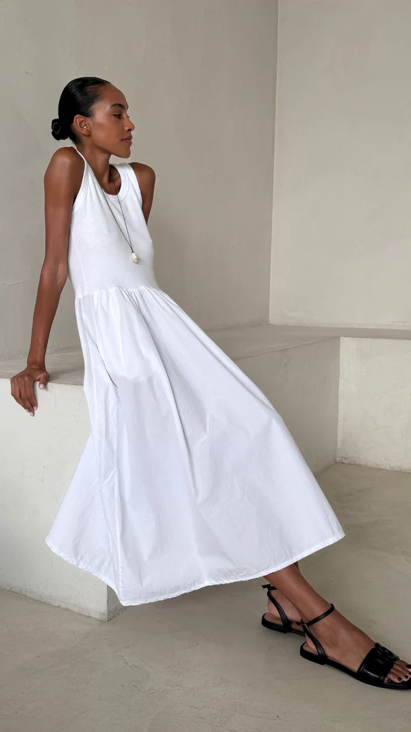 Marnie Dress - White - Image 3