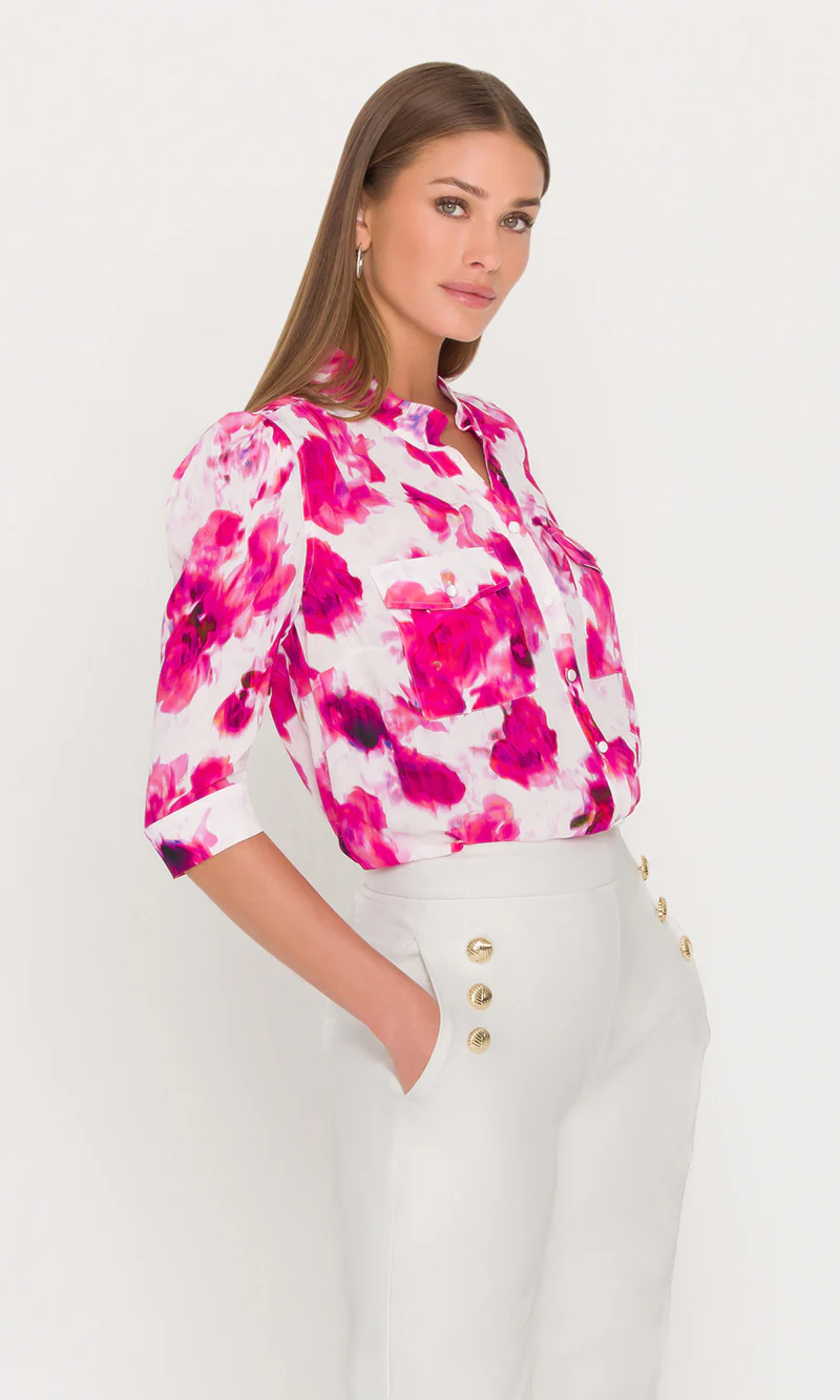 Bardot Floral Shirt - Image 3