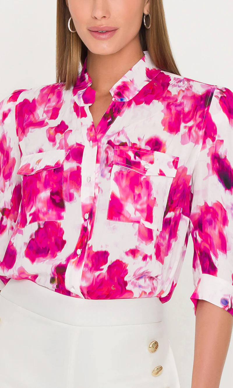 Bardot Floral Shirt - Image 6