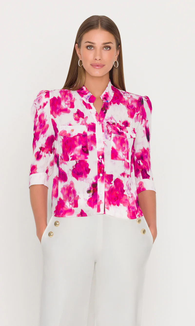 Bardot Floral Shirt - Image 2