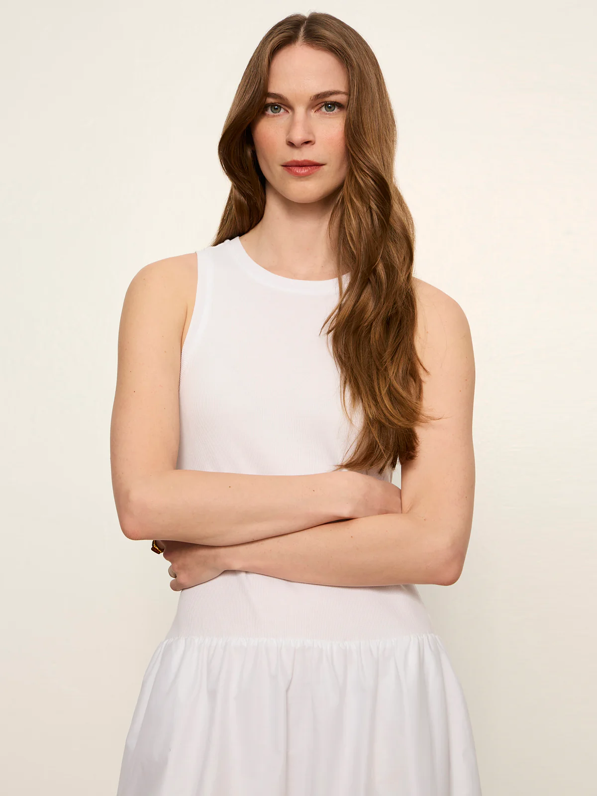 White Ryan Take Me Away Midi Dress - Image 5