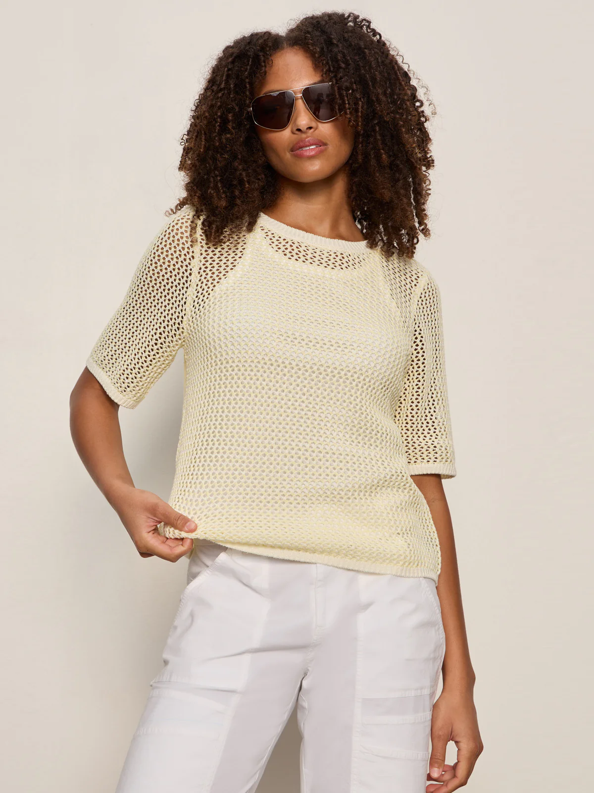 Arya Knit Tee - Image 7