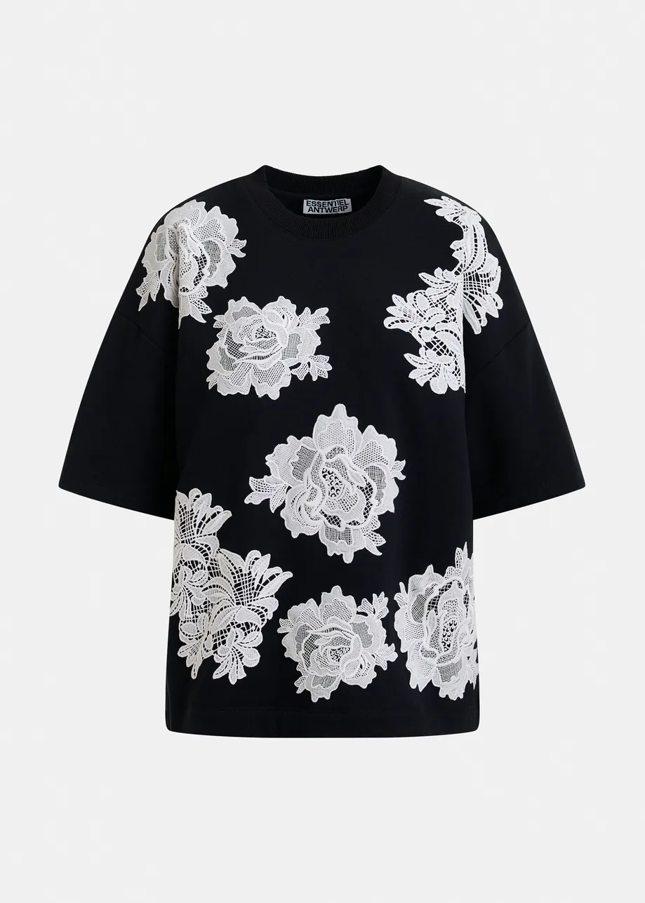 Jista Flower T-Shirt - Image 6