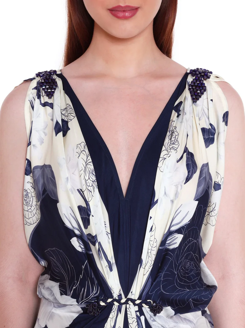 Tyanna Draped Gown - Image 2