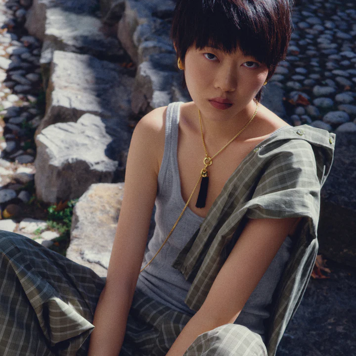 Tassel Pendant - Gold - Image 8