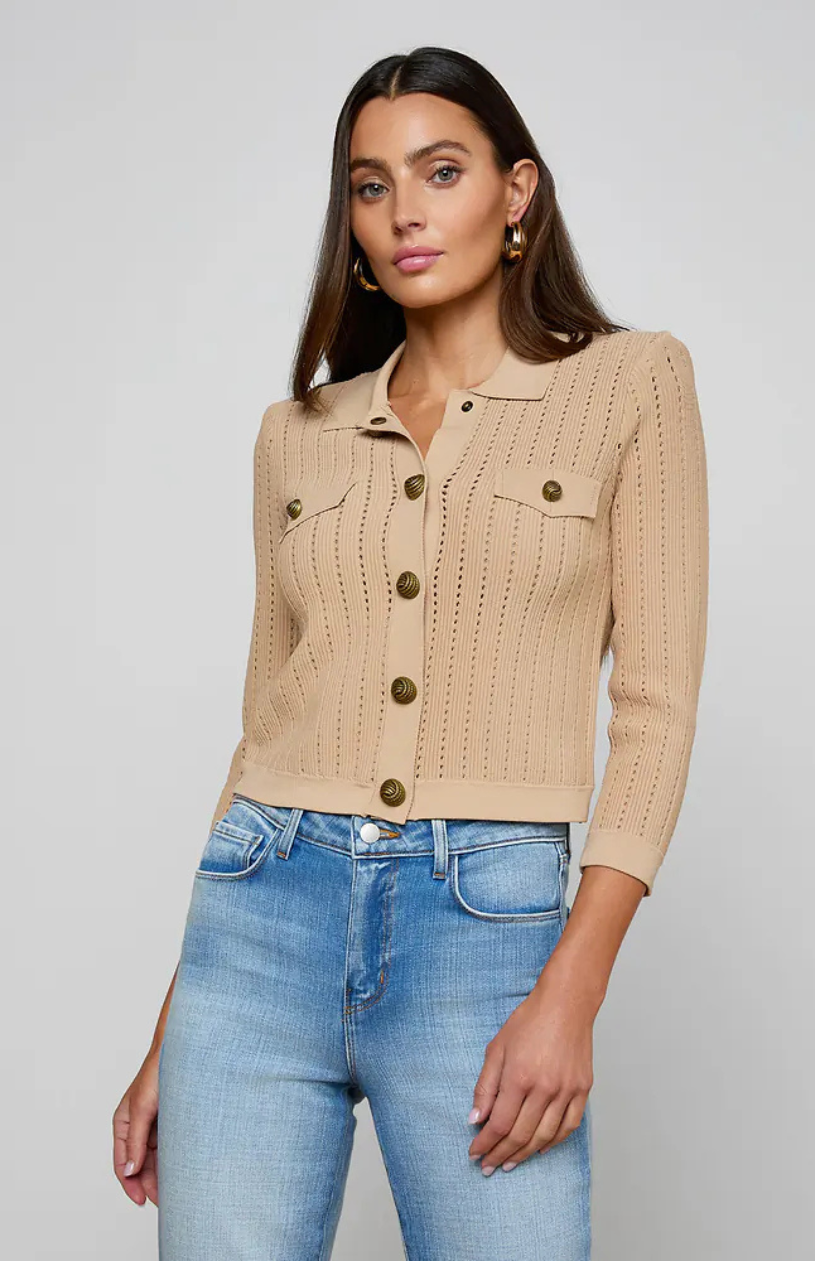 Risa Collared Cardigan
