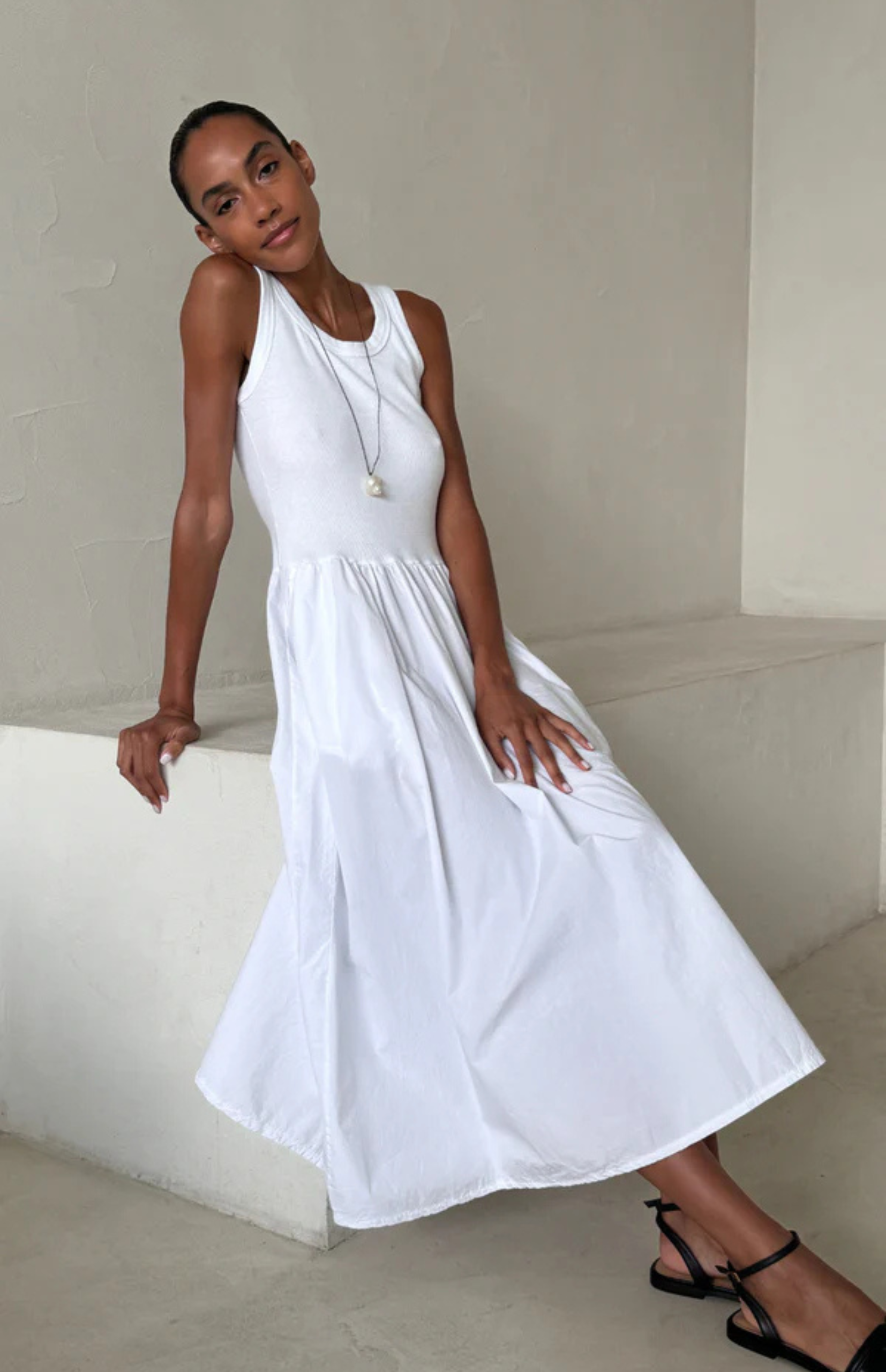 Marnie Dress - White