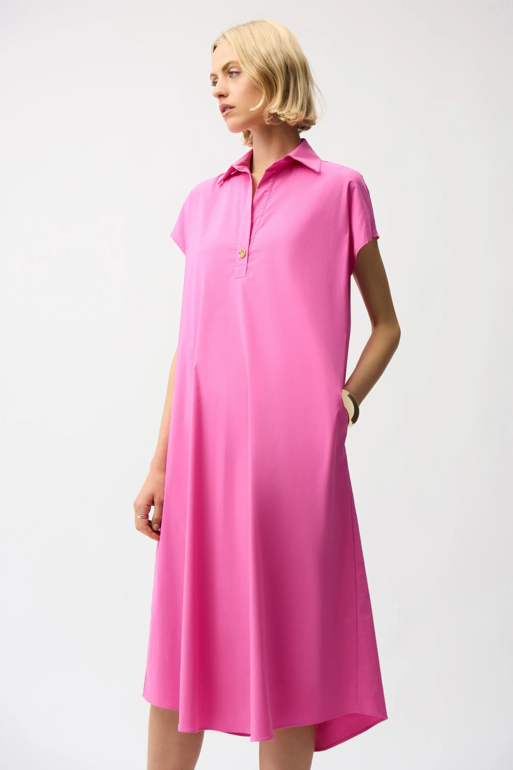 Mino Trapeze Shirt Dress - Image 5