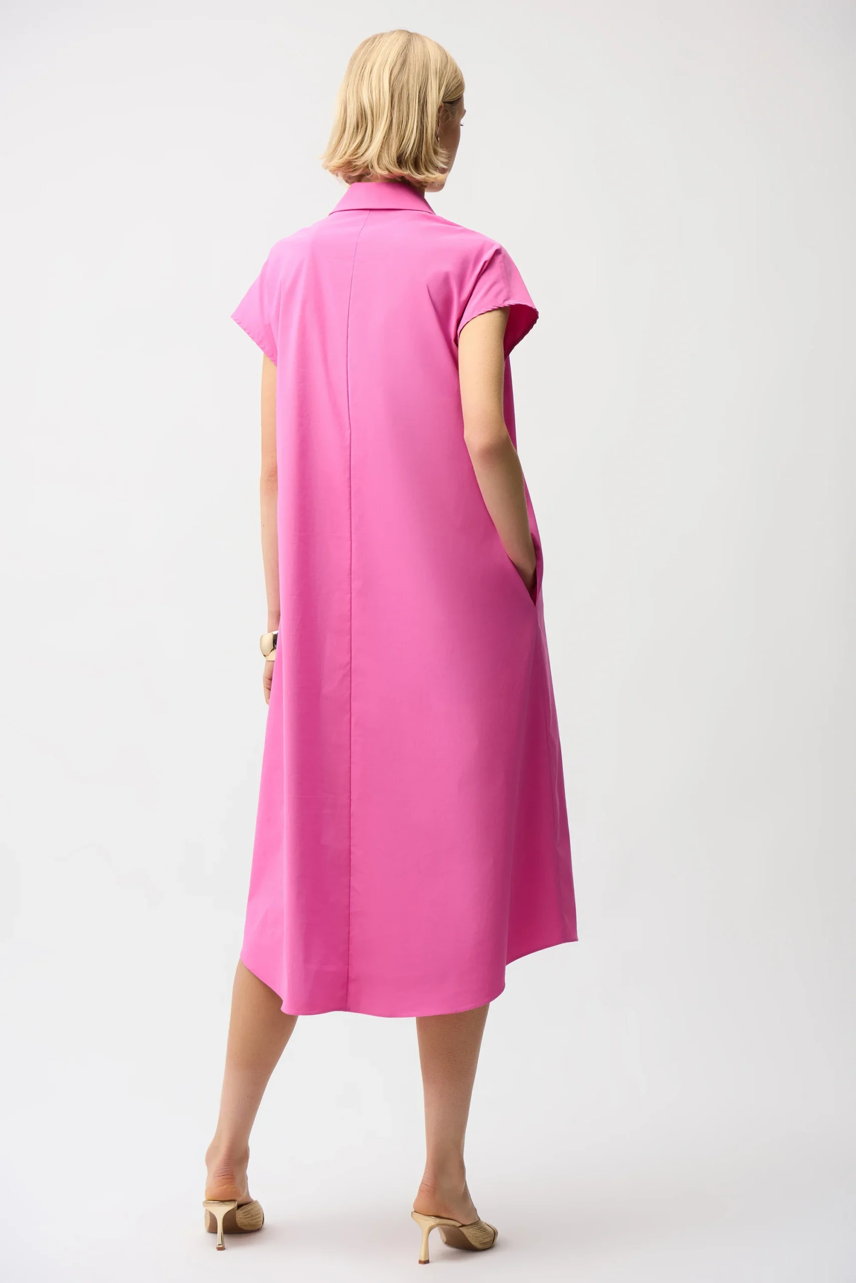 Mino Trapeze Shirt Dress - Image 4