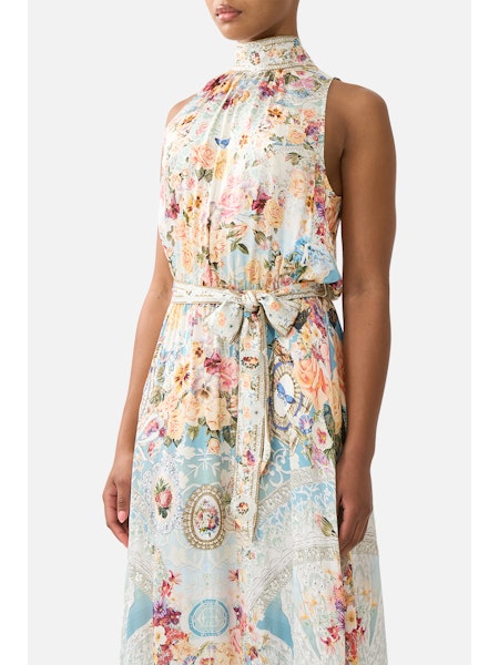 Fonatana Neck Tie Dress - Image 4