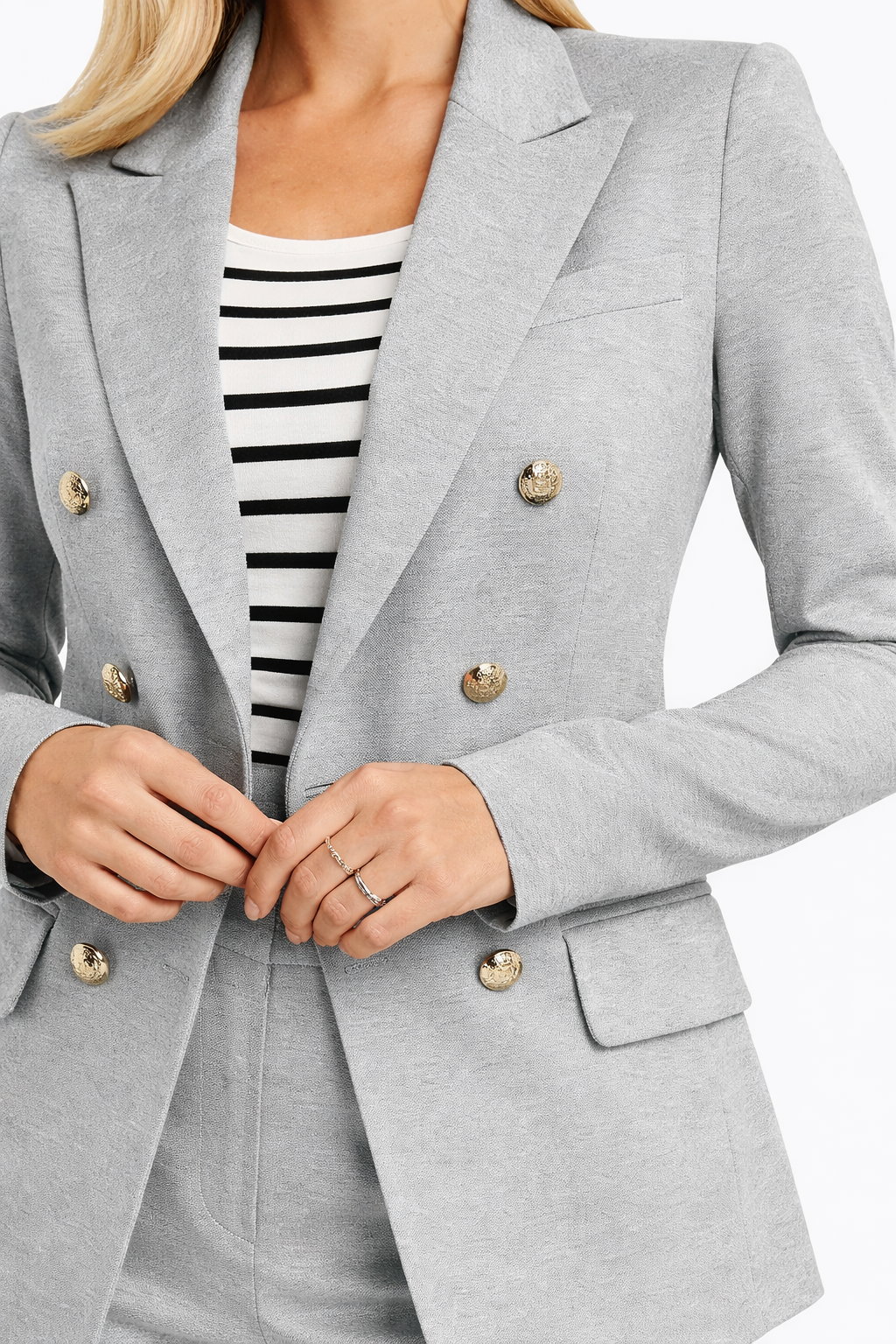 Bayley Ice Grey Blazer - Image 2