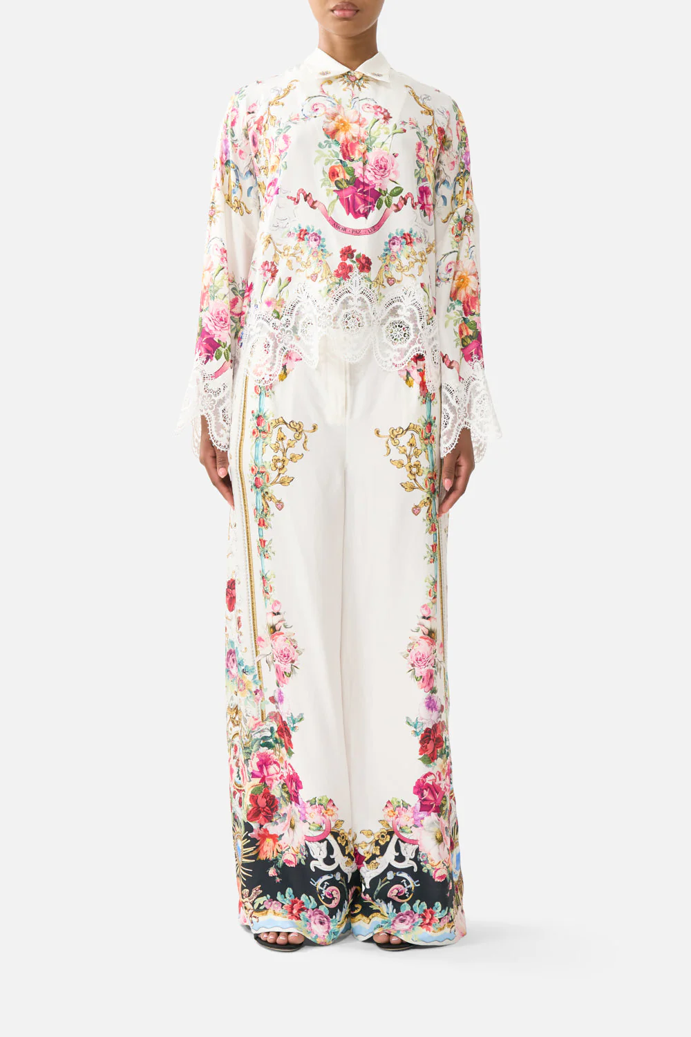 Jolisa cropped relaxed shirt - Image 8