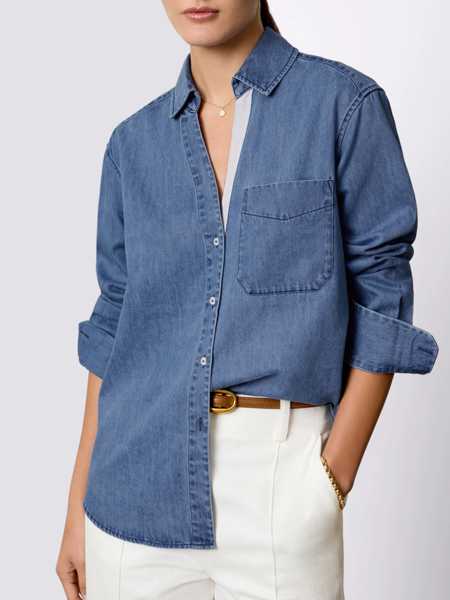 Everyday Denim Shirt - Image 8