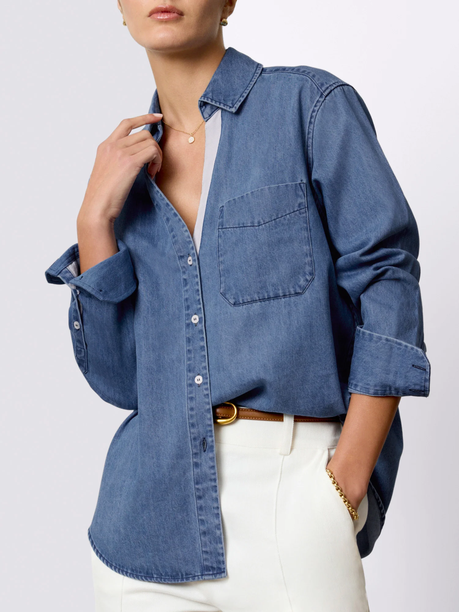 Everyday Denim Shirt - Image 5