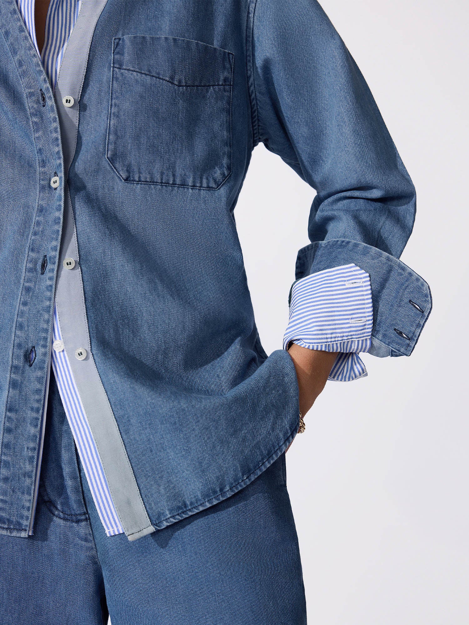 Everyday Denim Shirt - Image 3