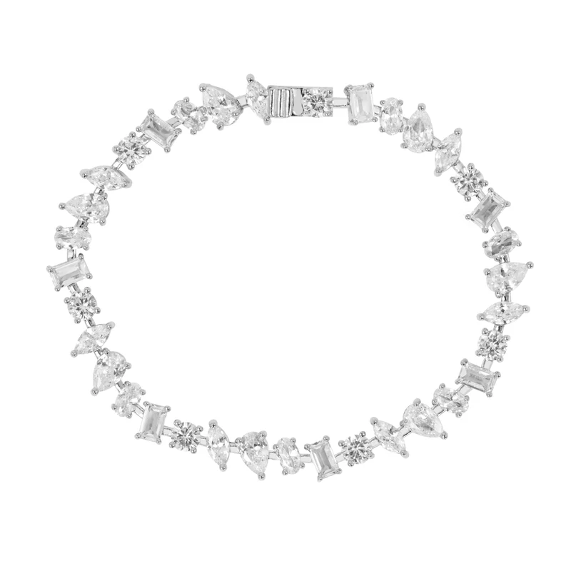 Pamela Tennis Bracelet Silver - Image 3